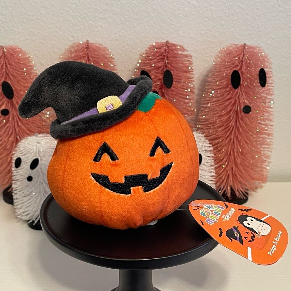 NEW Squishmallows ~ Paige & Boone Owl/Pumpkin 6" Halloween Flip-a- Mallows Plush